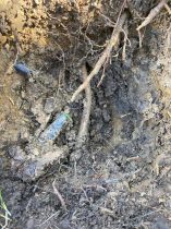 water leak detection in burst water pipe