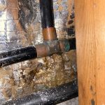 water leak detection in wall