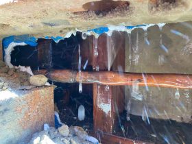 water leaks in house