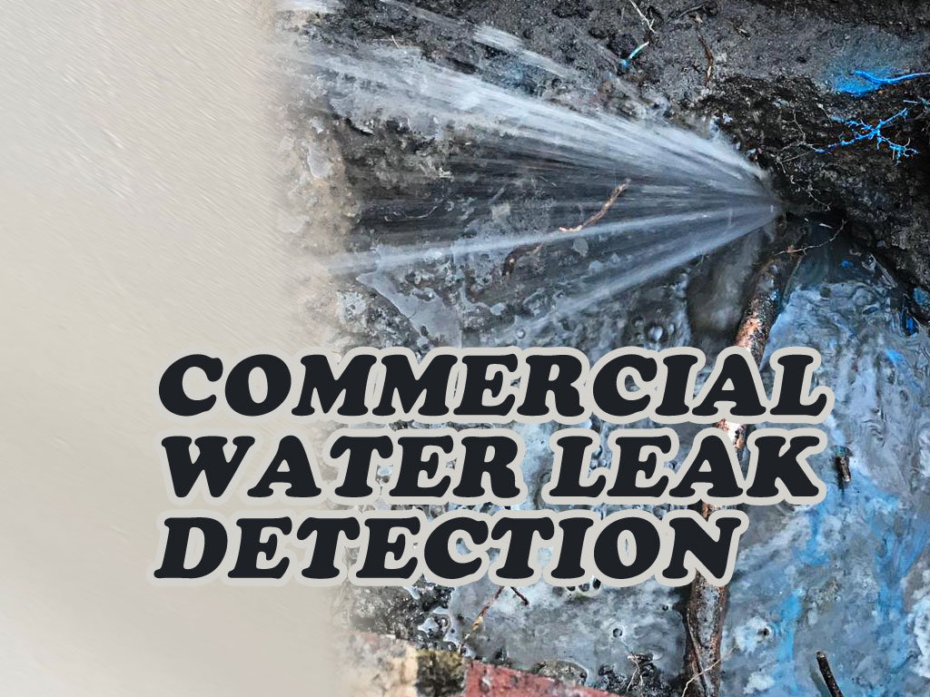 Commercial water leak detection